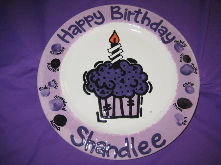 Happy Birthday Plate