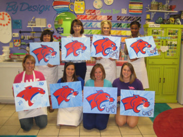 Paint Your Own Canvas Class