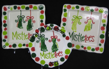 Mistletoes Platter