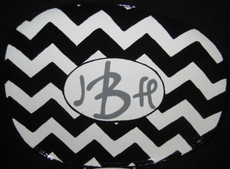 Monogram Platter